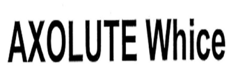 Trademark Logo AXOLUTE WHICE