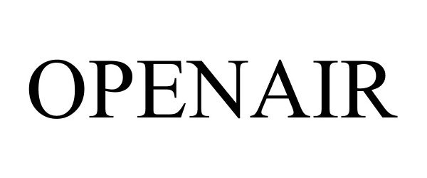 Trademark Logo OPENAIR