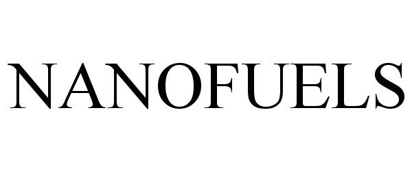 Trademark Logo NANOFUELS