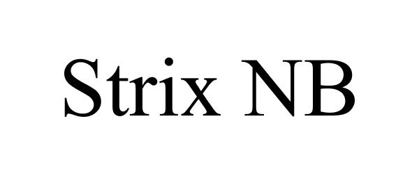Trademark Logo STRIX NB