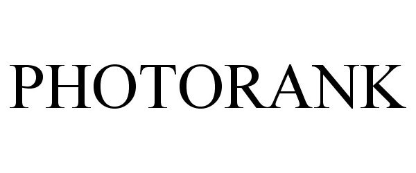 Trademark Logo PHOTORANK