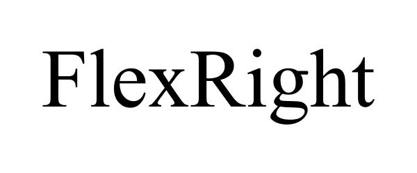 Trademark Logo FLEXRIGHT