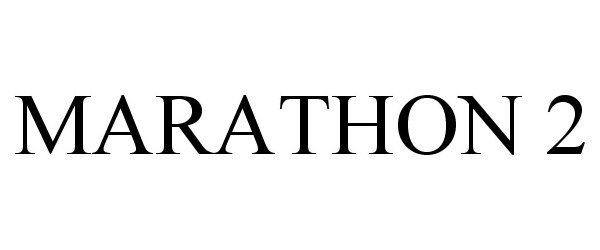 Trademark Logo MARATHON 2