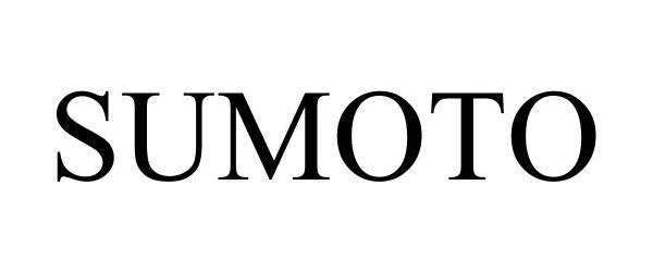 Trademark Logo SUMOTO