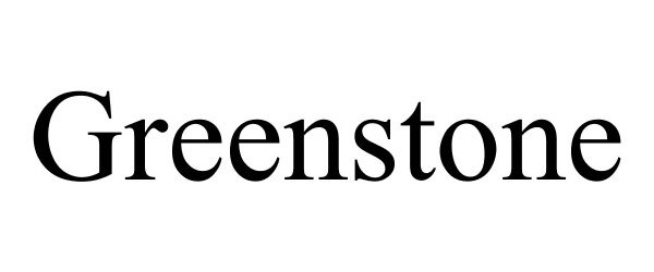 Trademark Logo GREENSTONE