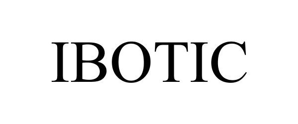 Trademark Logo IBOTIC