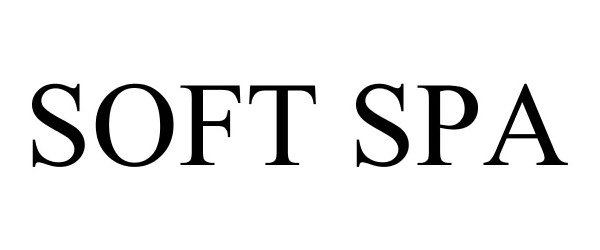 Trademark Logo SOFT SPA