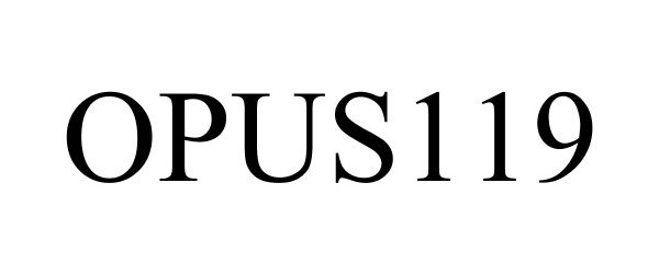 Trademark Logo OPUS119