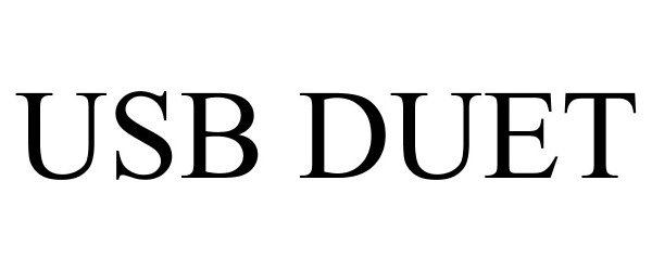 Trademark Logo USB DUET