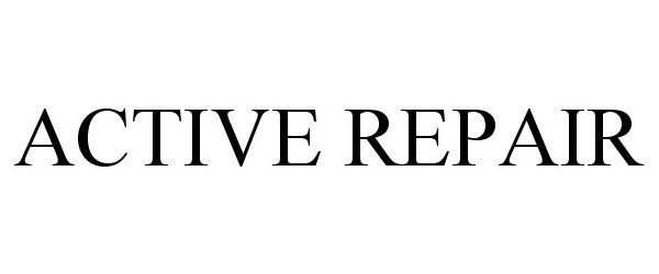 Trademark Logo ACTIVE REPAIR