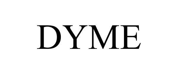 Trademark Logo DYME