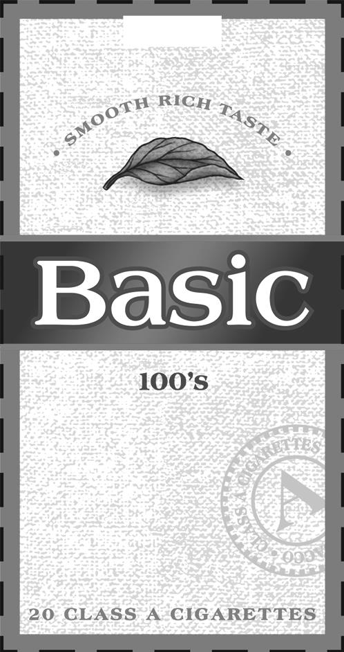  BASIC 100'S Â· SMOOTH RICH TASTE Â· 20 CLASS A CIGARETTES CLASS A CIGARETTES A ACCO