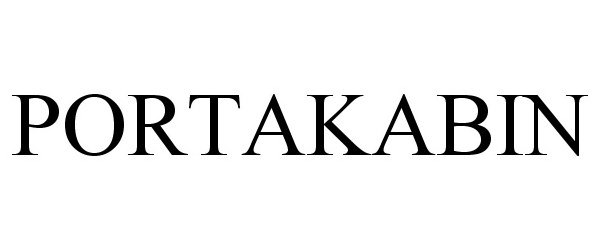 Trademark Logo PORTAKABIN