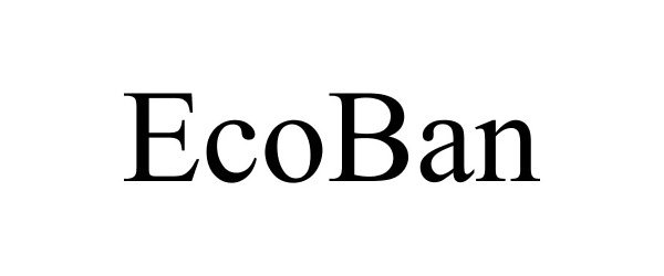 Trademark Logo ECOBAN