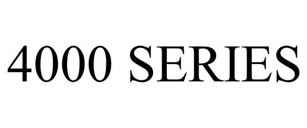 Trademark Logo 4000 SERIES