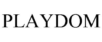 Trademark Logo PLAYDOM