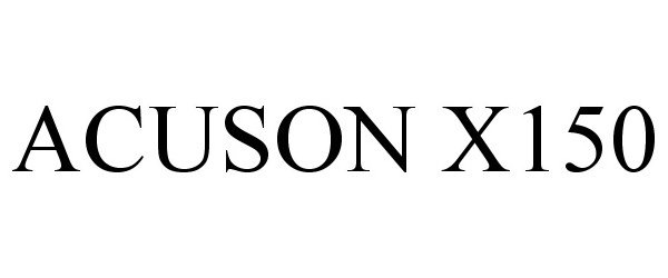  ACUSON X150