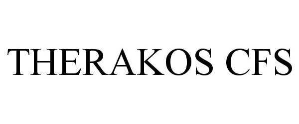 Trademark Logo THERAKOS CFS
