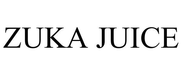  ZUKA JUICE