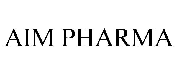 Trademark Logo AIM PHARMA
