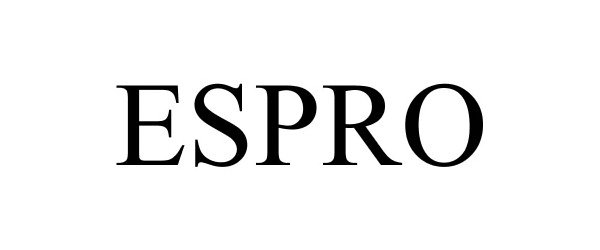 Trademark Logo ESPRO