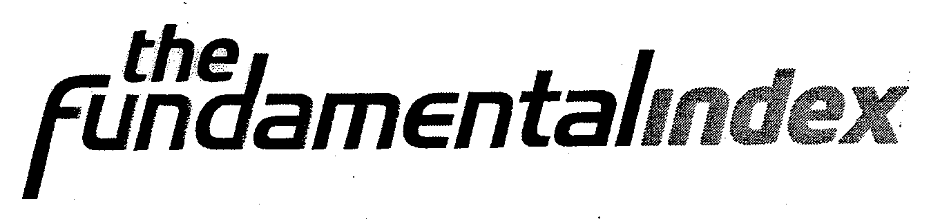 Trademark Logo THE FUNDAMENTALINDEX