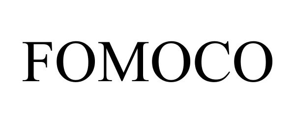 Trademark Logo FOMOCO