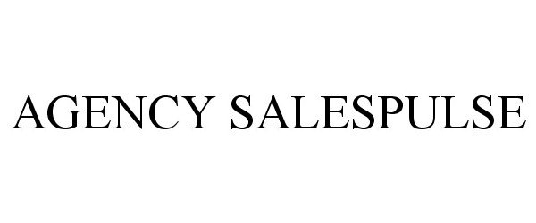 Trademark Logo AGENCY SALESPULSE