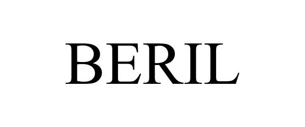 Trademark Logo BERIL