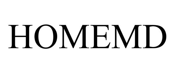 Trademark Logo HOMEMD
