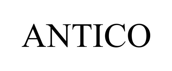 Trademark Logo ANTICO
