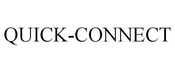 Trademark Logo QUICK-CONNECT