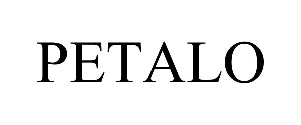 Trademark Logo PETALO