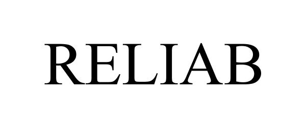 Trademark Logo RELIAB