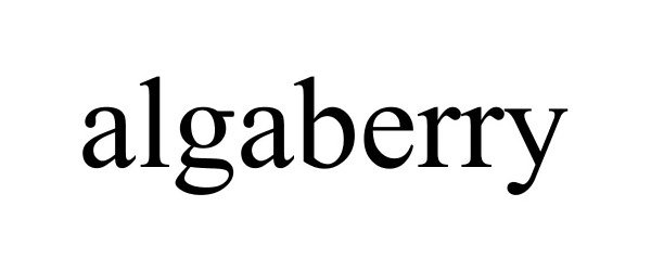 Trademark Logo ALGABERRY