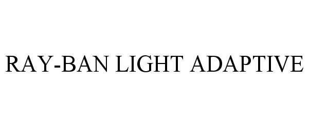  RAY-BAN LIGHT ADAPTIVE