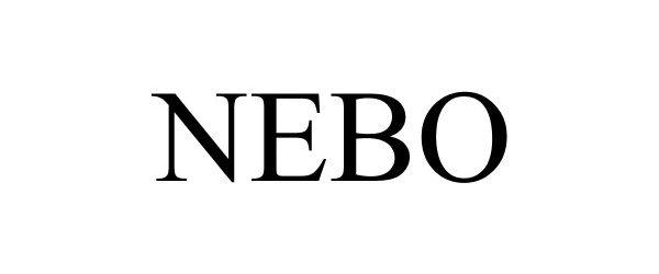 Trademark Logo NEBO