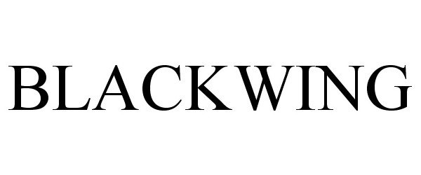 Trademark Logo BLACKWING