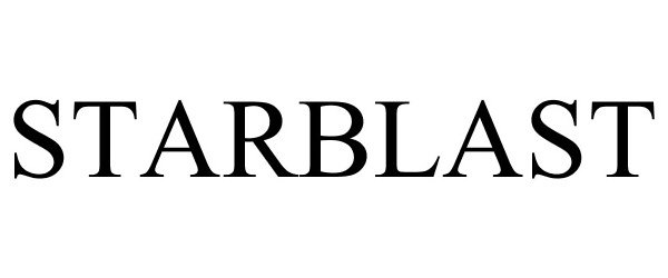 Trademark Logo STARBLAST