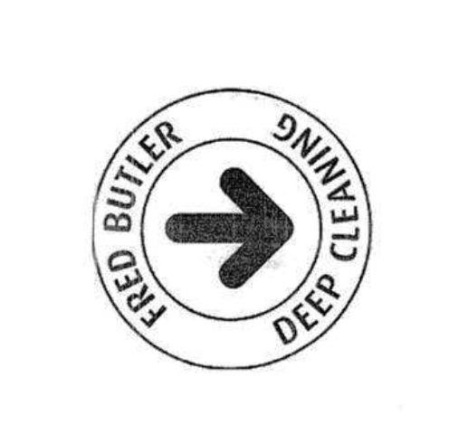 Trademark Logo FRED BUTLER DEEP CLEANING