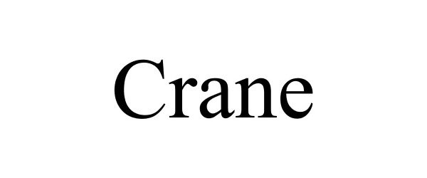 Trademark Logo CRANE