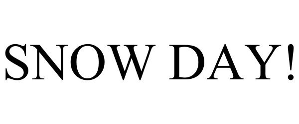 Trademark Logo SNOW DAY!