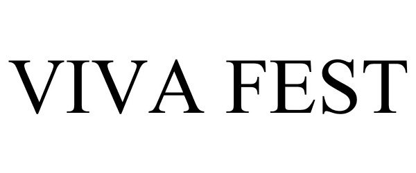 Trademark Logo VIVA FEST