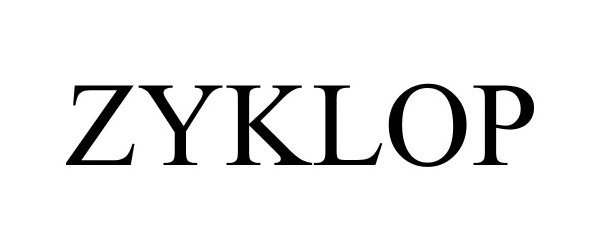 Trademark Logo ZYKLOP