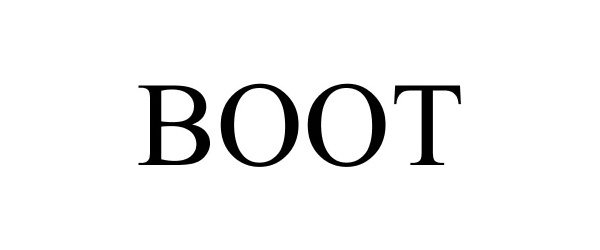 Trademark Logo BOOT