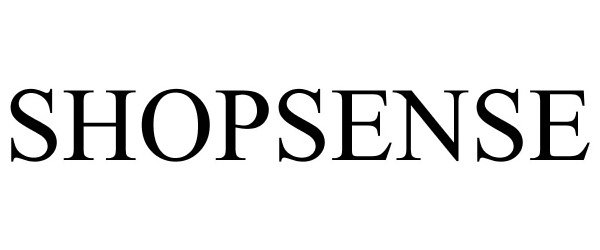 Trademark Logo SHOPSENSE