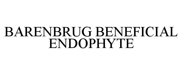 Trademark Logo BARENBRUG BENEFICIAL ENDOPHYTE