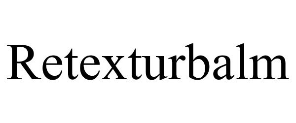 Trademark Logo RETEXTURBALM