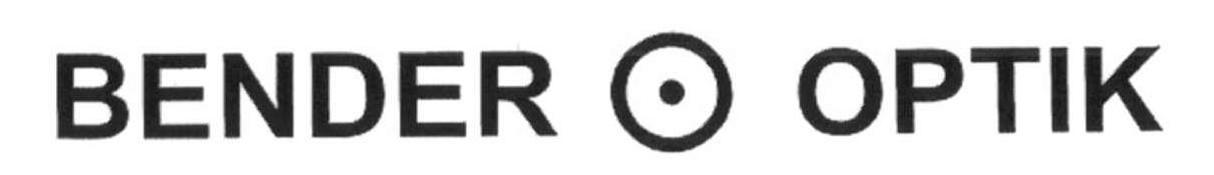 Trademark Logo BENDER OPTIK