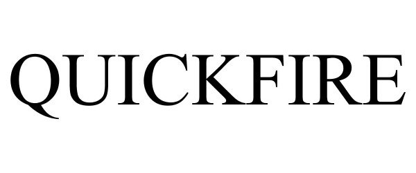 Trademark Logo QUICKFIRE
